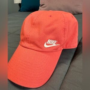 Coral Nike ball cap